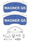 Wagner 2911504950 - PASTILLAS FRENO