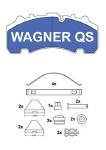 Wagner 2926304950 - PASTILLAS FRENO